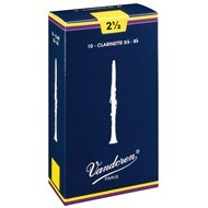Vandoren klarinettblöð no. 2½ - pakki með 10 stk