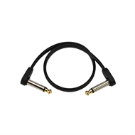 Flat Patch Cable, Matching Right-Angle, 1ft