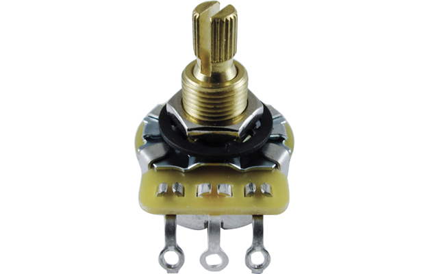 Potentiometer - CTS, Linear, Knurled Shaft, 3/8" Bushing