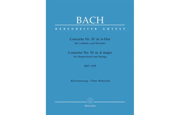 Bach: Concerto Nr.IV in A-Dur, BWV1055