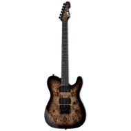 ESP LTD TE-1000 Evertune rafgítar, Charcoal Burst