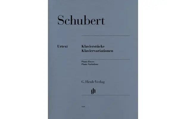 Schubert: Piano Pieces - Piano Variations